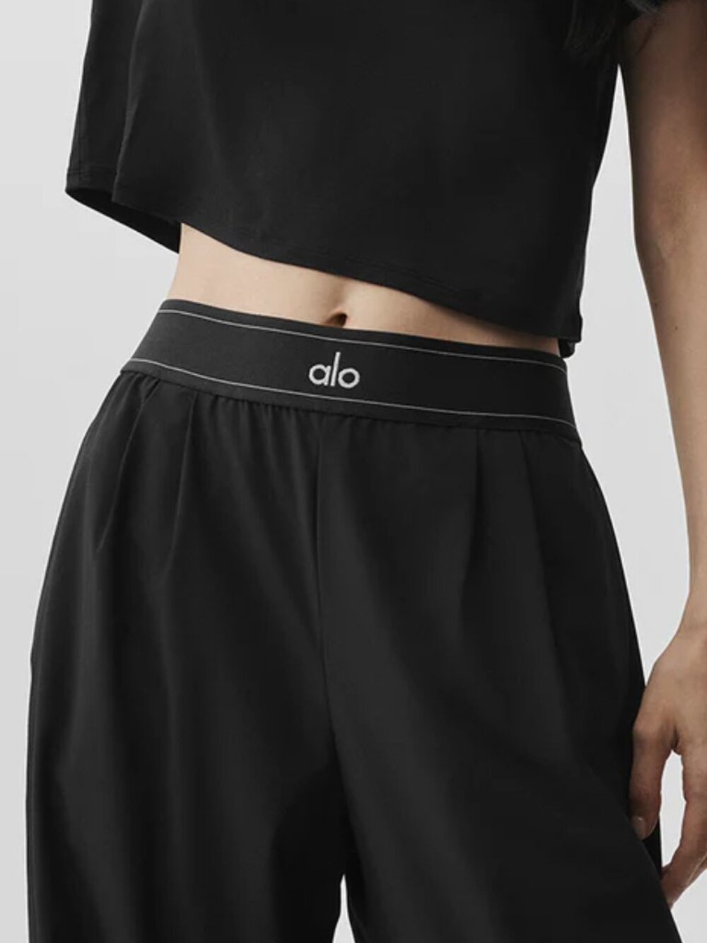 ALO Yoga Women's Suit Up Trouser💟Black (Regular) 30"inches Versatile - Picture 8 of 9